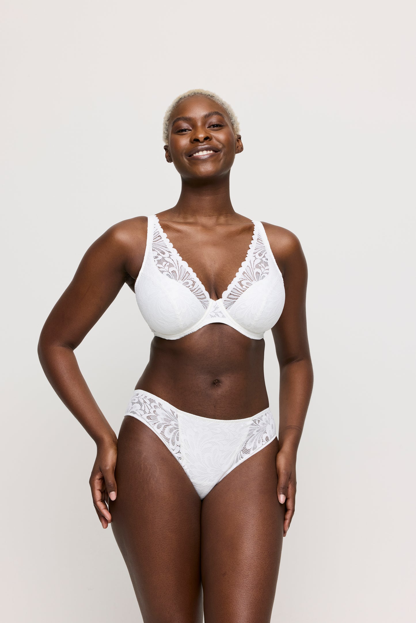 Primadonna Twist Rupi plunge bh halve mousse cups natuur
