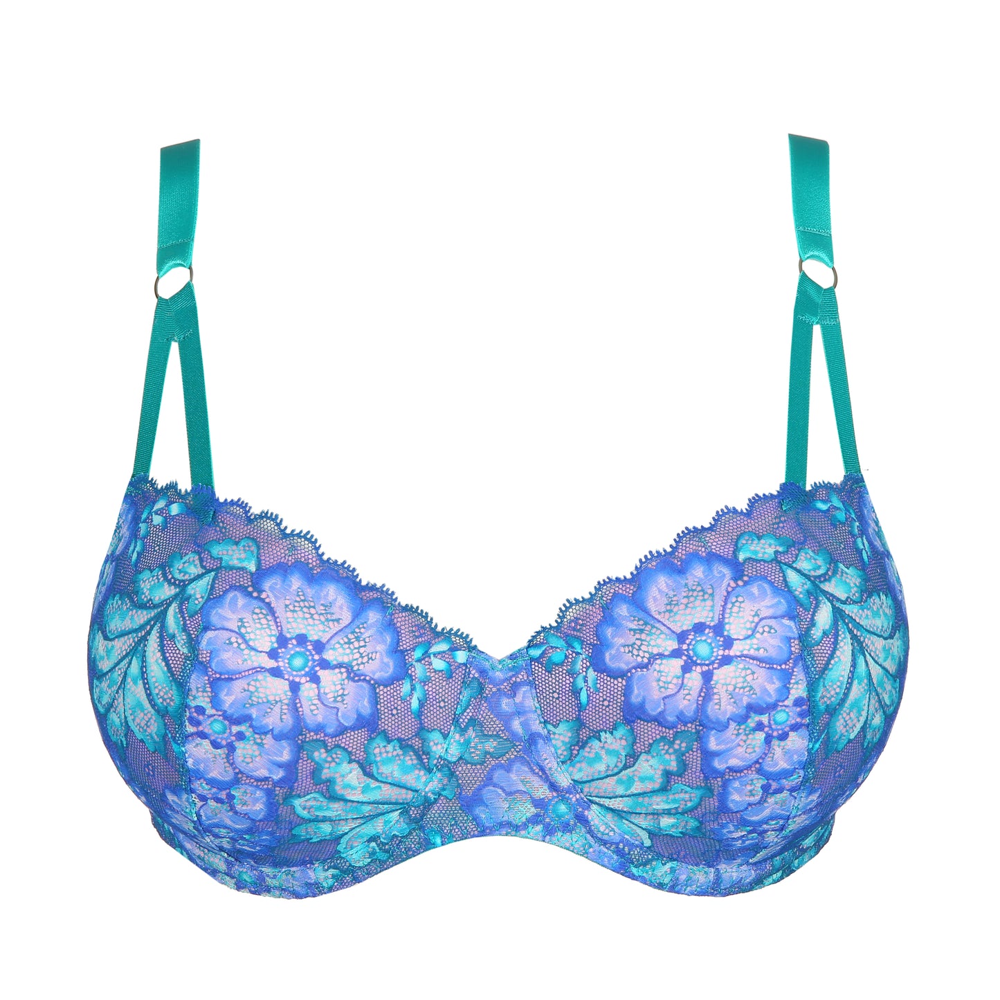 Primadonna Twist Morro bay voorgevormde balconette bh Mermaid Blue