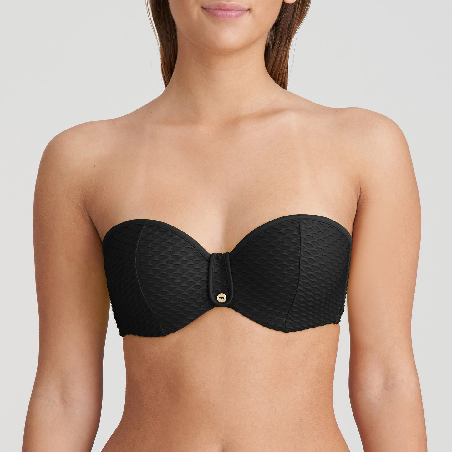 Marie Jo Swim Brigitte strapless bikini met mousse zwart