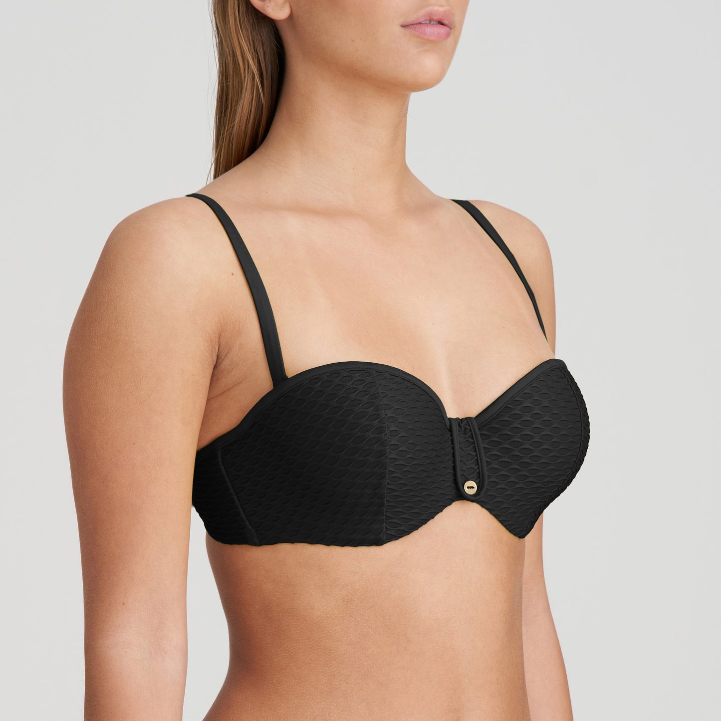 Marie Jo Swim Brigitte strapless bikini met mousse zwart