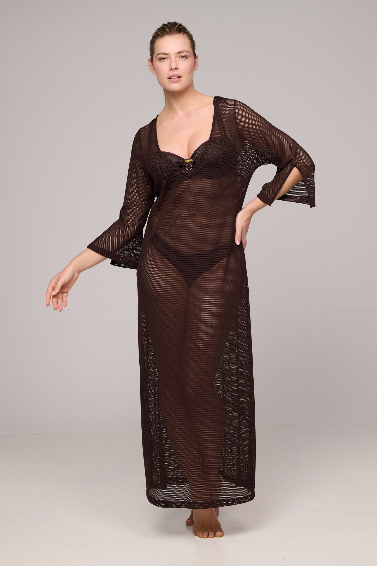 Marie Jo Swim Tomar badmode lange jurk Earth