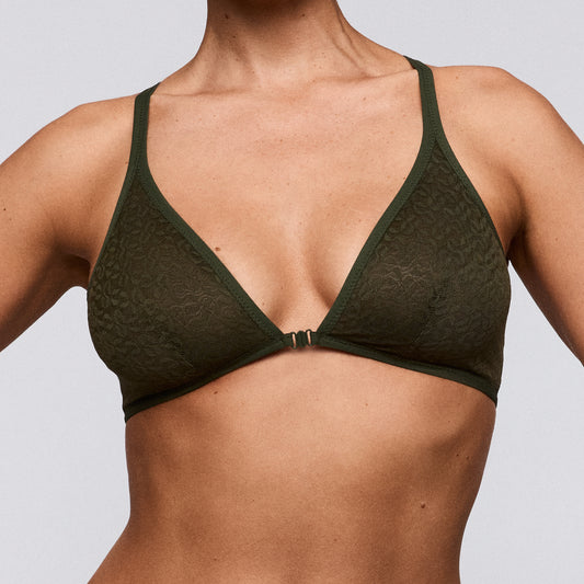 Sarda Asin bralette forest