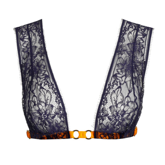 Sarda Lovelace bralette Evening Blue