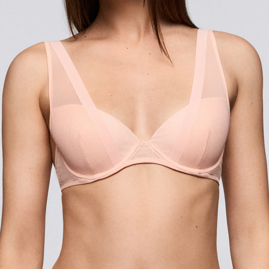 Sarda Chalmers voorgevormde plunge bh Royal peach