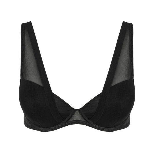 Sarda Chalmers voorgevormde plunge bh zwart