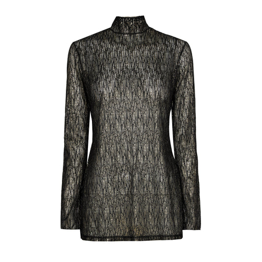 Sarda Tabei kort jurkje zwart