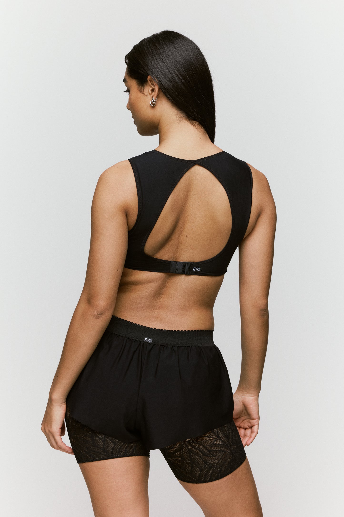 Sarda Greta biker shorts zwart