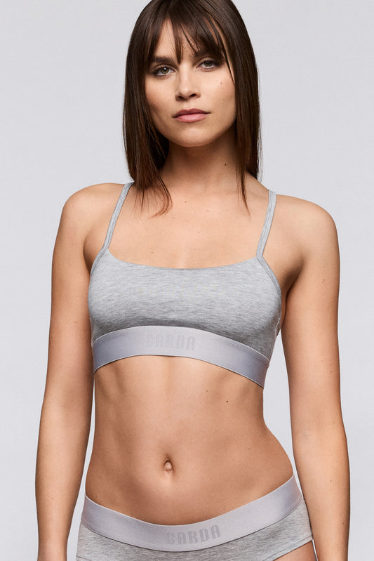 Sarda Sifan bralette Silver Metal
