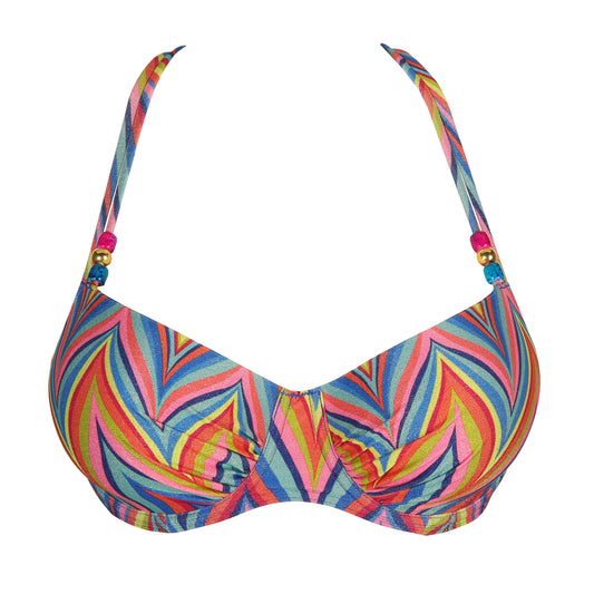 Primadonna Swim Kea voorgevormde balconette bikini rainbow paradise
