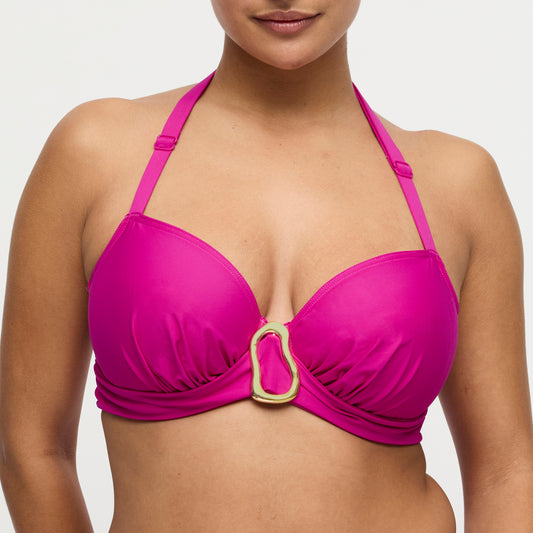 Primadonna Swim Uvita volle cup bikinitop Deep Magenta