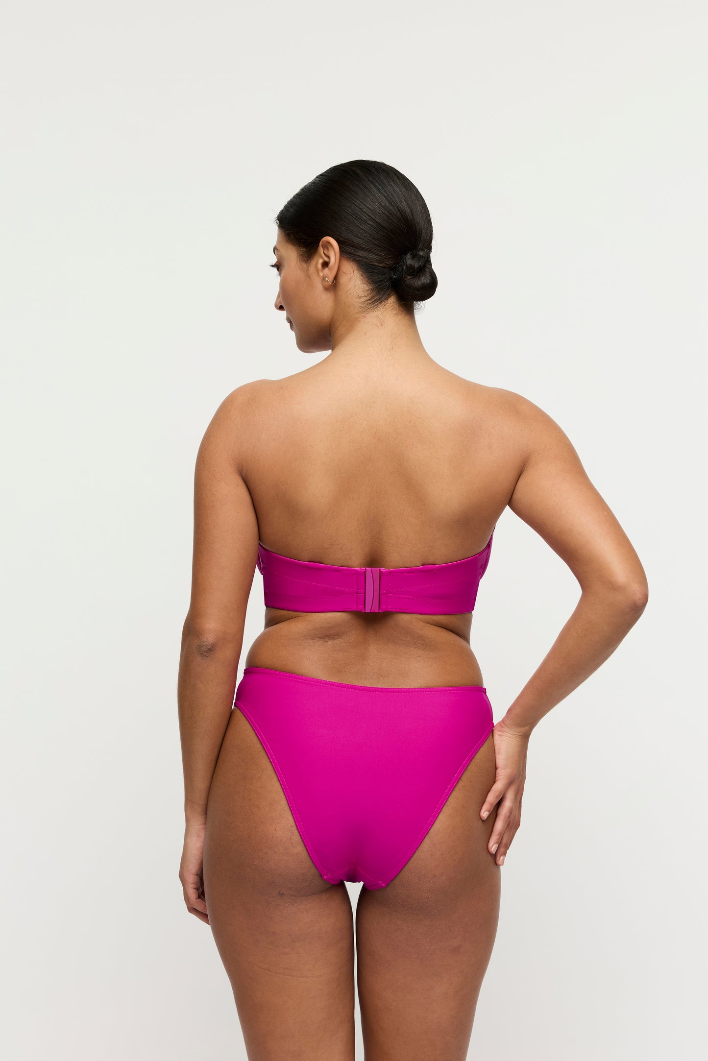Primadonna Swim Uvita voorgevormde bikini strapless Deep Magenta