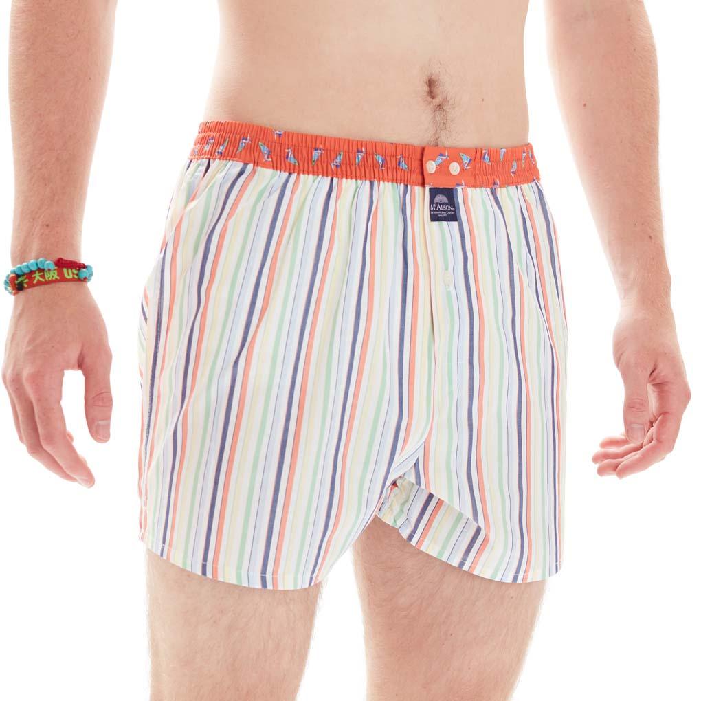 McAlson Striped multicolour green - Lingerie Valentijn