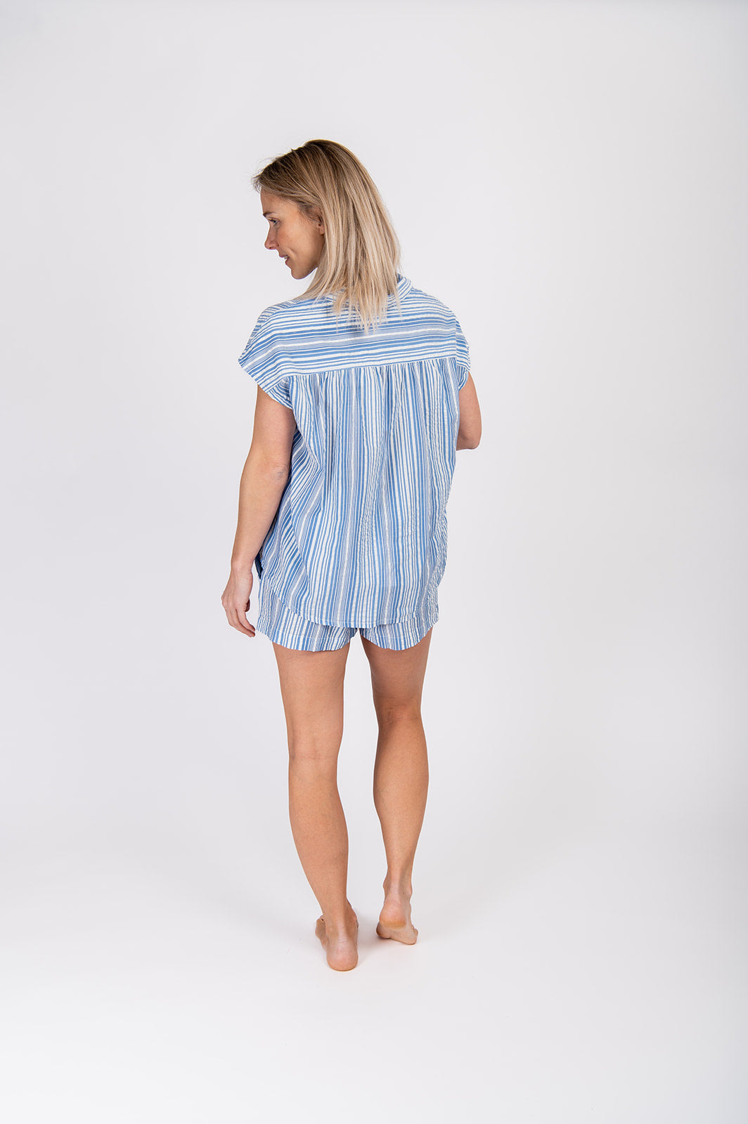 Dorélit Ines+Cupido Pyjama Set Blauwe Streep