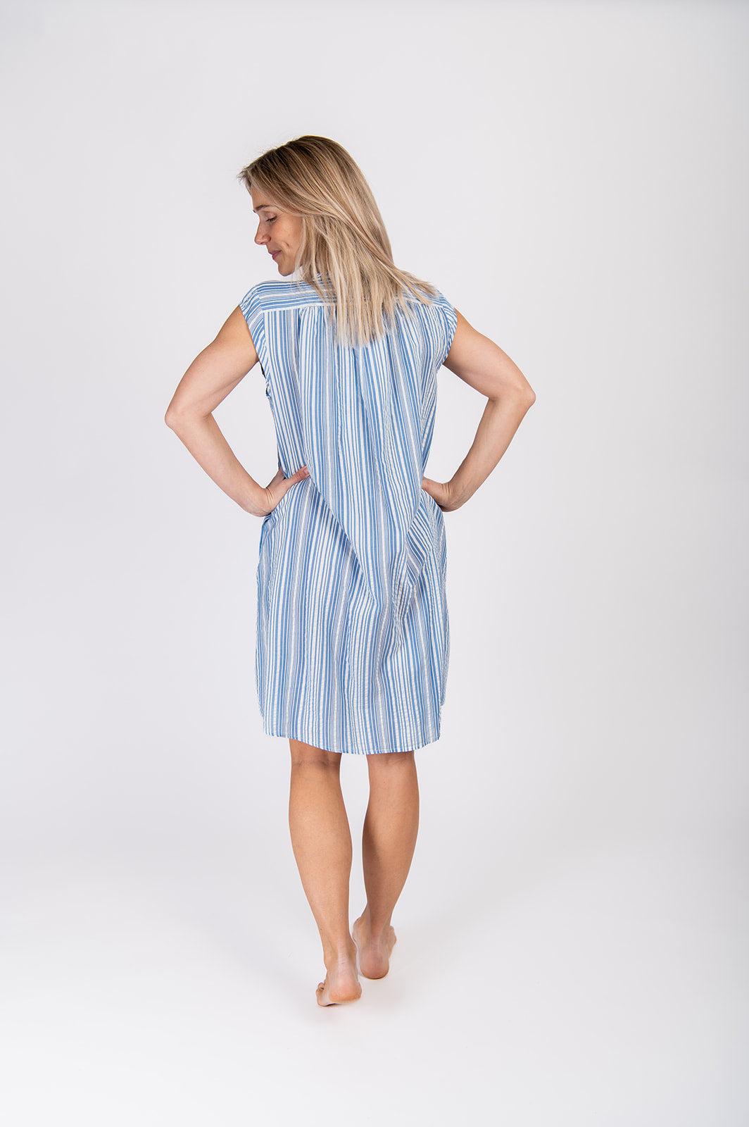 Dorélit Ilse Nachtkleed Blauwe Streep
