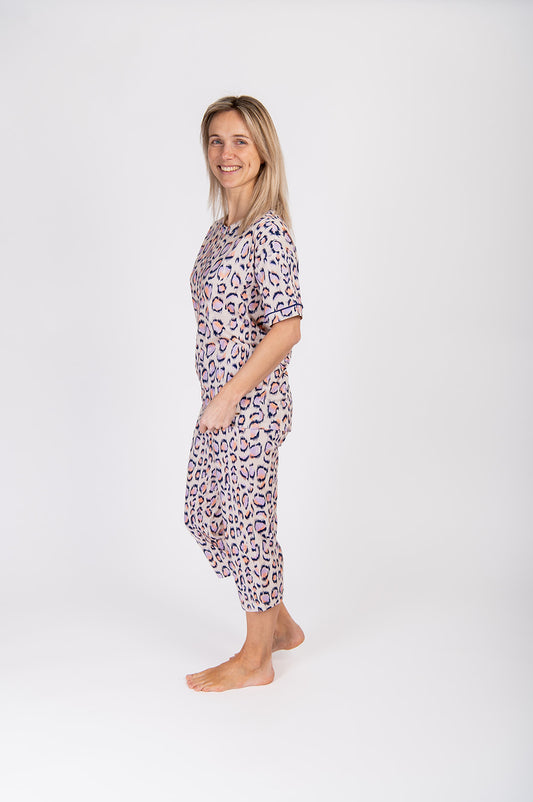 CYELL Elegant Animal pyamatop met 3/4 pyamabroek