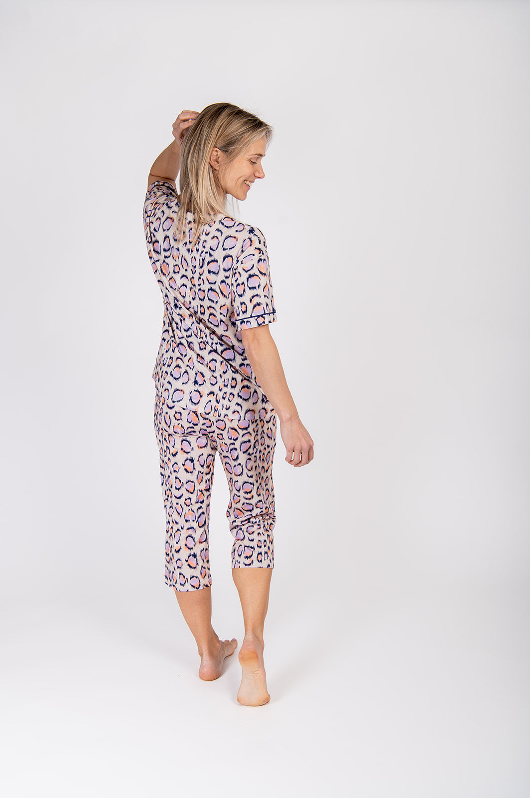 CYELL Elegant Animal pyamatop met 3/4 pyamabroek