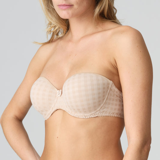 Marie Jo Avero voorgevormde bh - strapless caffé latte