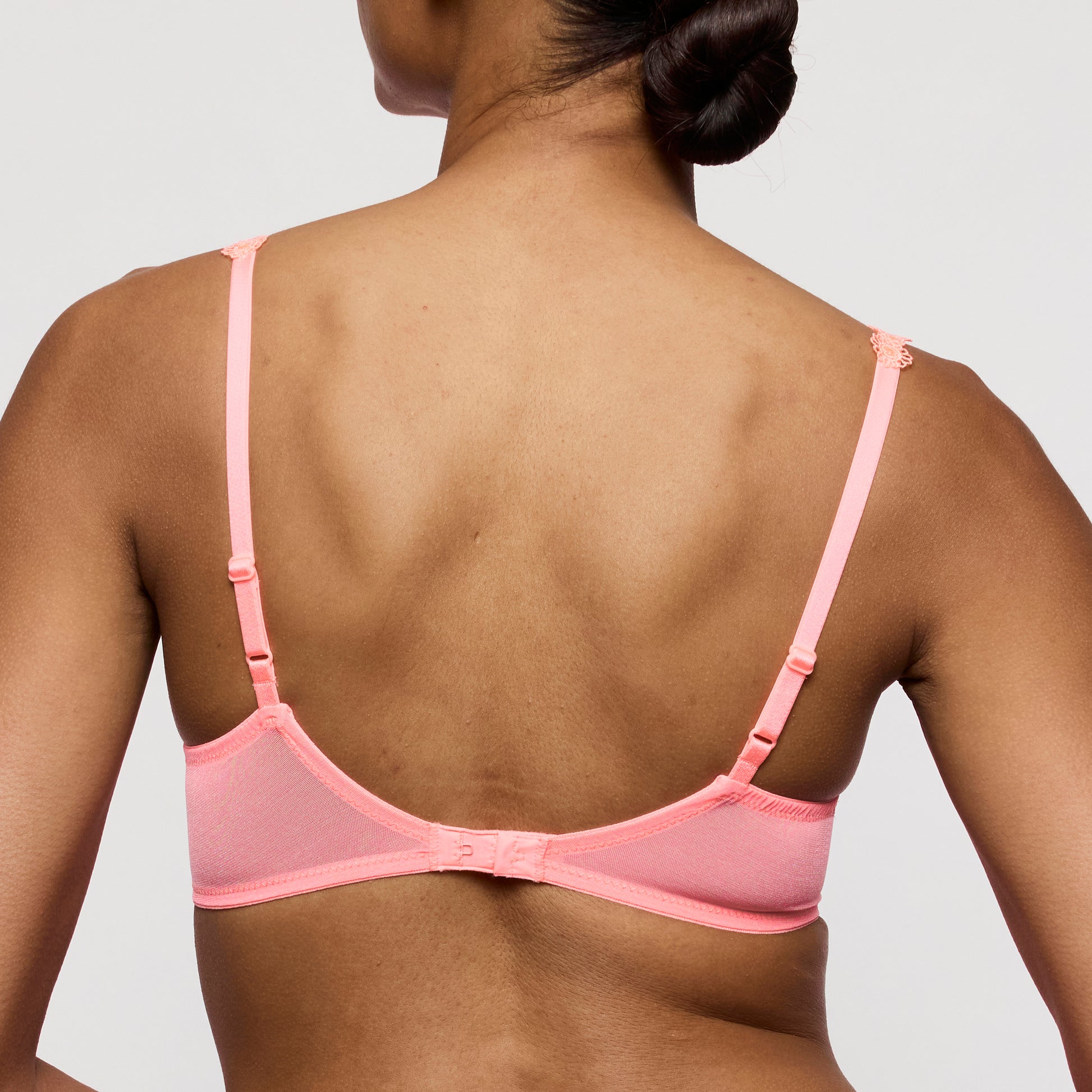 Marie Jo Annaelle balconette bh verticale naad Neon Peach