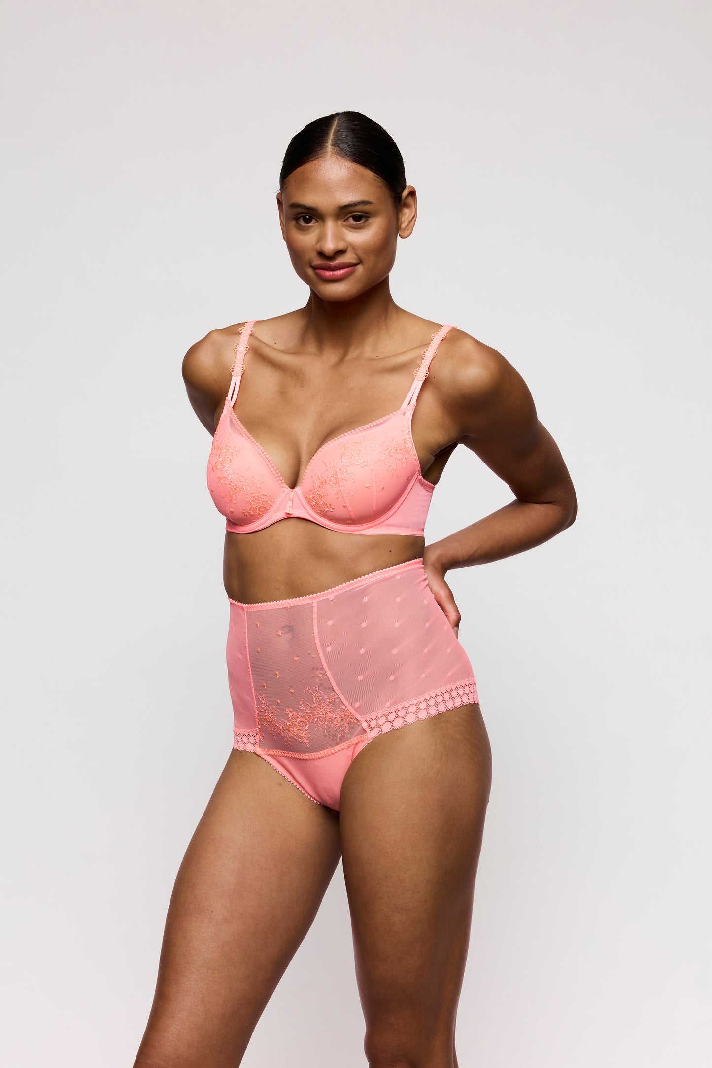 Marie Jo Annaelle voorgevormde bh - hartvorm Neon Peach