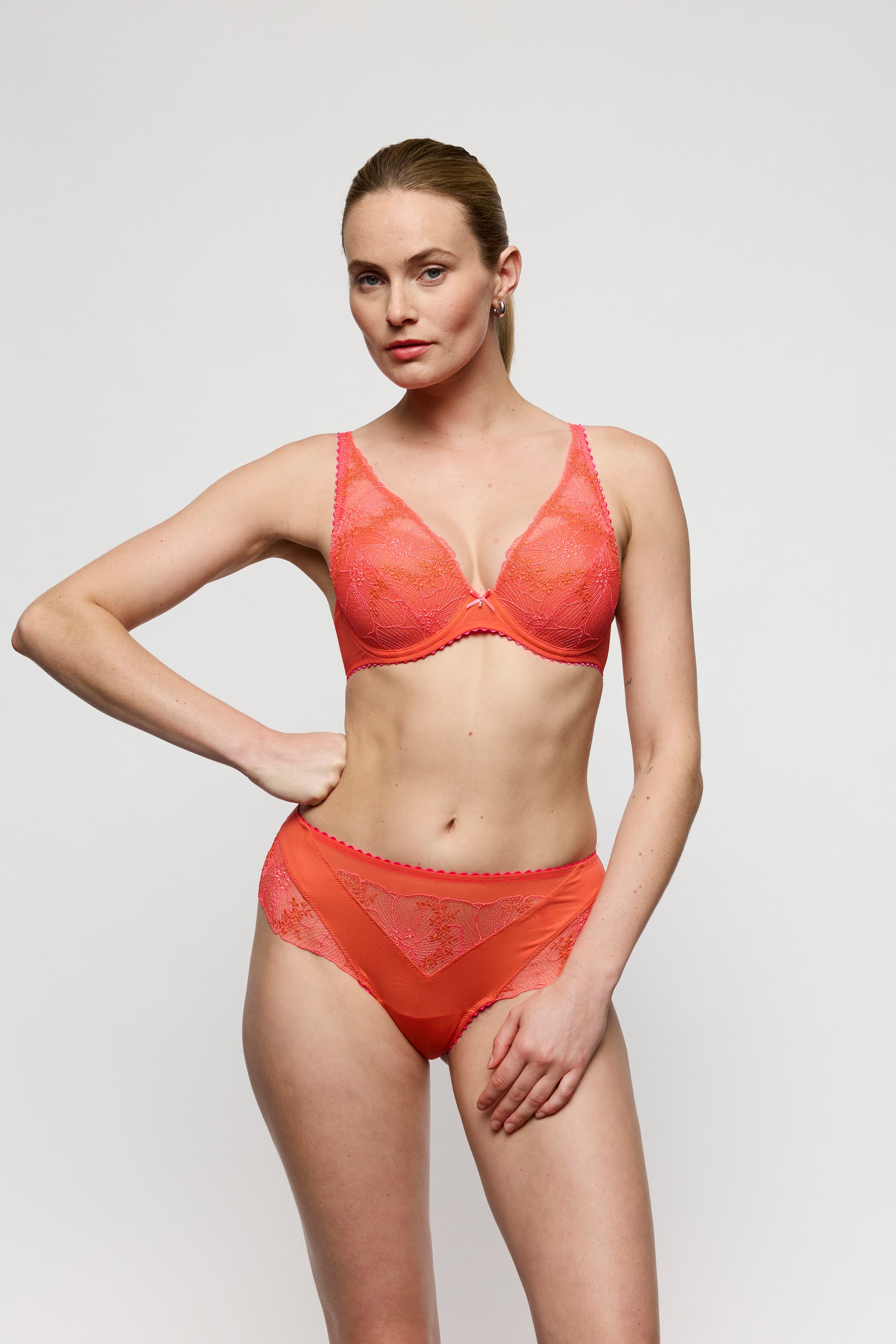 Marie Jo Solene voorgevormde plunge bh Pamplemousse