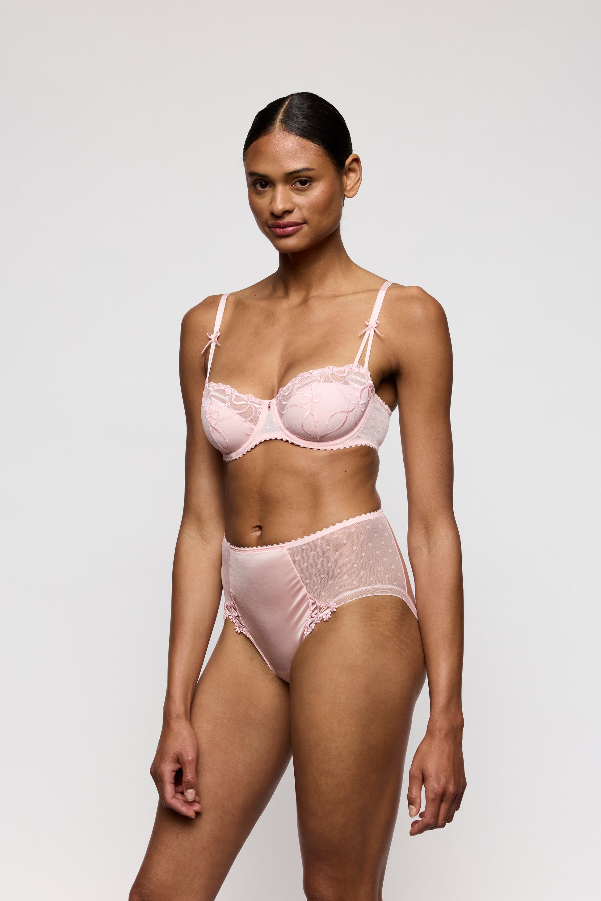 Marie Jo Noova balconette halve mousse cups gardenia rose