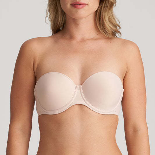 Marie Jo Tom voorgevormde bh - strapless caffé latte