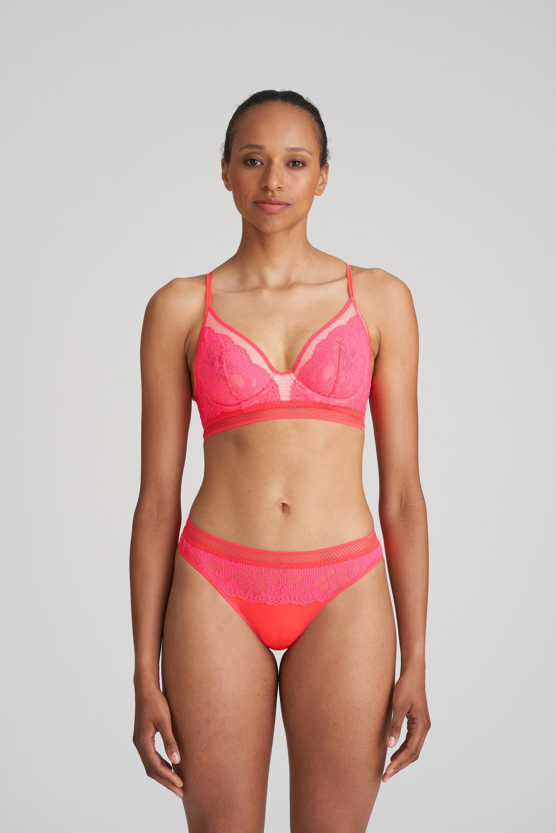 Marie Jo Suto plunge bh longline fruit punch