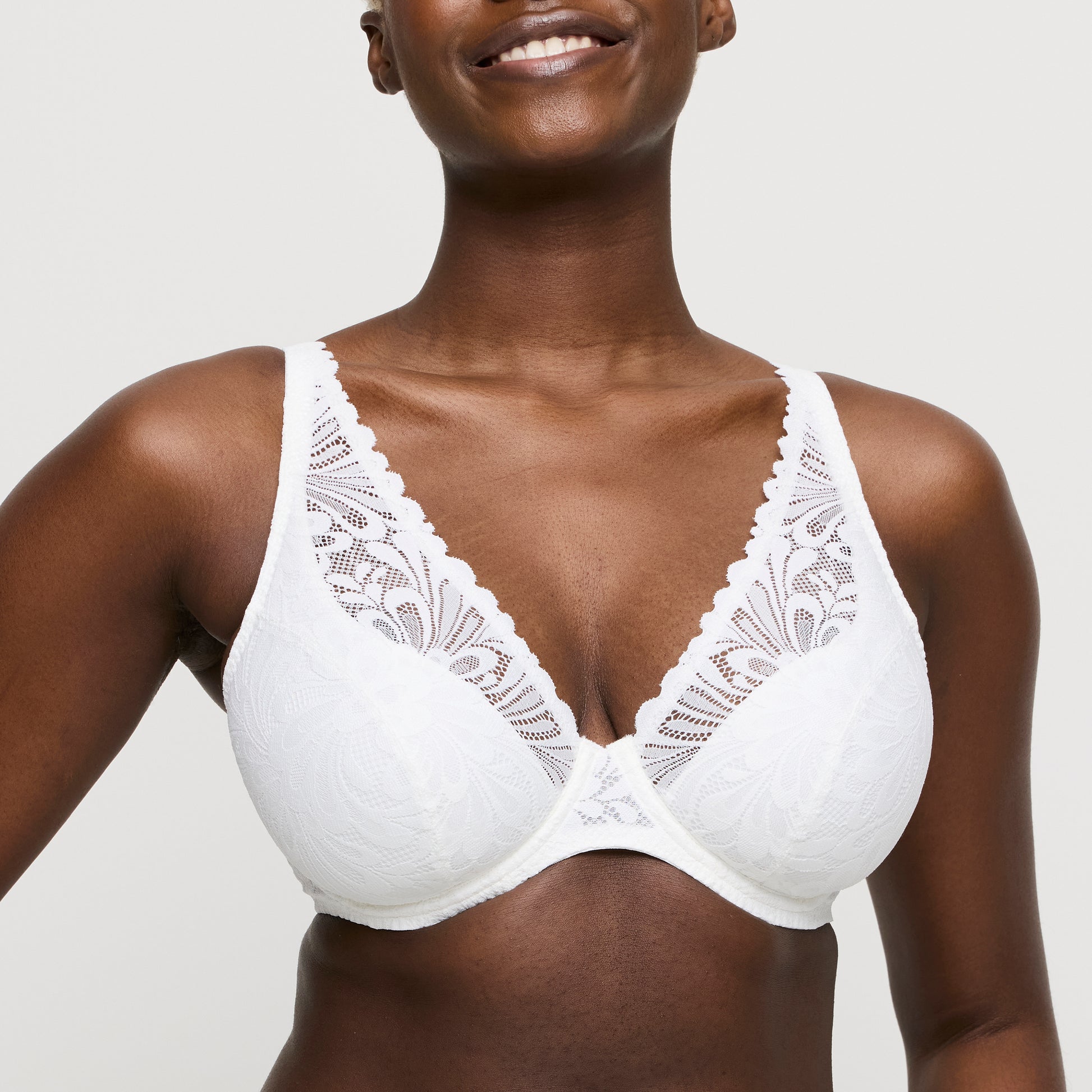 Primadonna Twist Rupi plunge bh halve mousse cups natuur