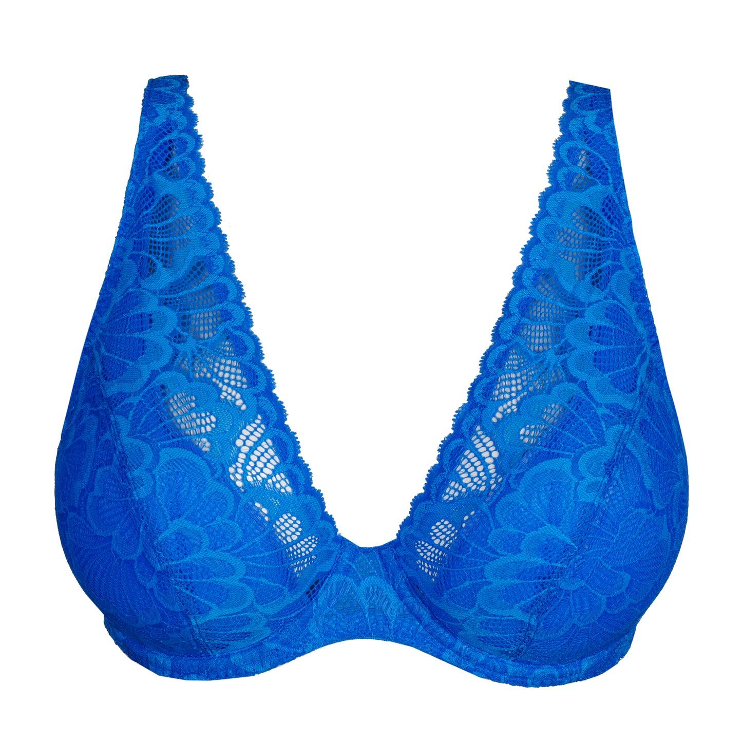 Primadonna Twist Mocuto plunge bh halve mousse cups Blu China