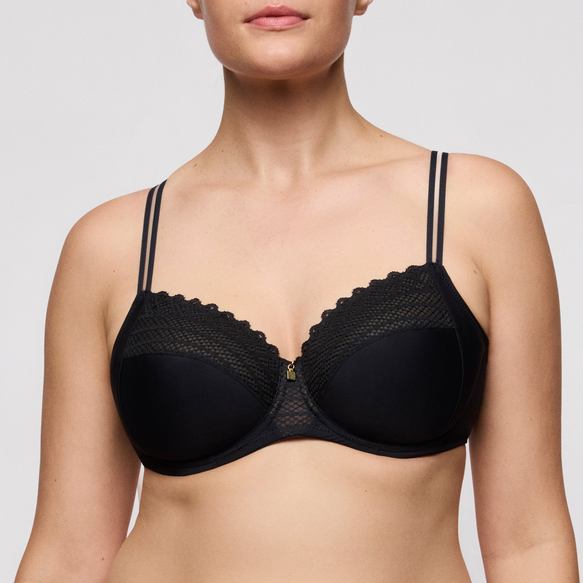 Primadonna Twist Twist side volle cup bh charbon