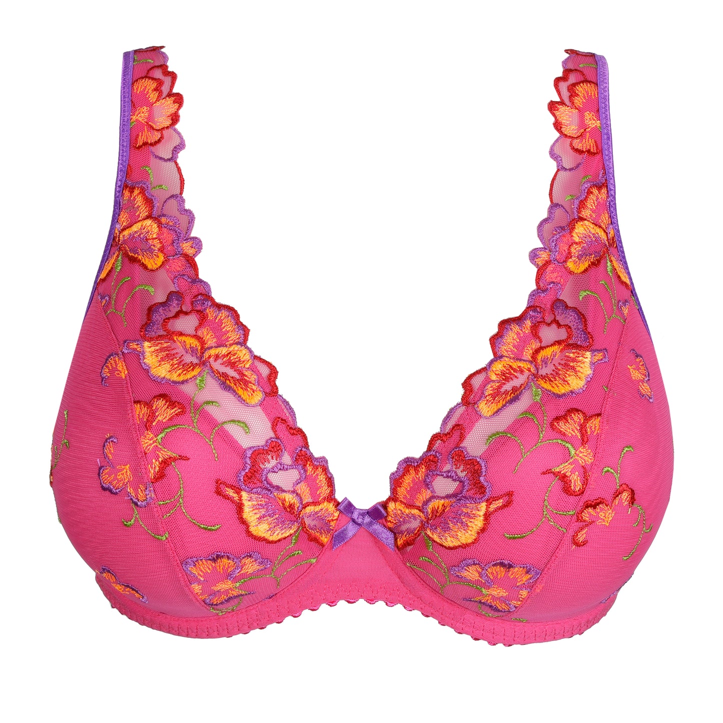 Primadonna Devdaha plunge bh halve mousse cups VERY BERRY