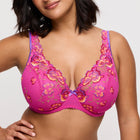 Primadonna Devdaha plunge bh halve mousse cups VERY BERRY