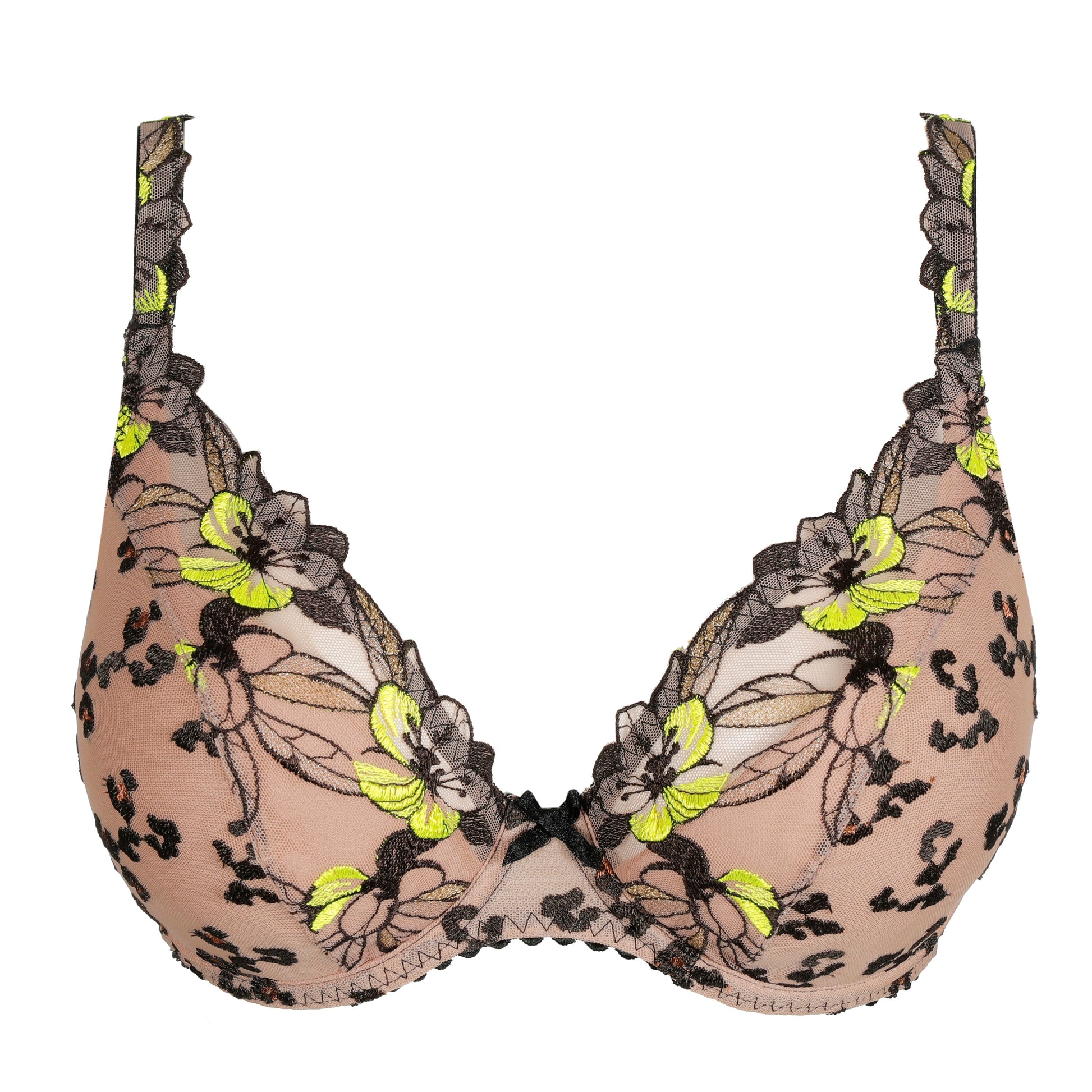 Primadonna Manali plunge bh halve mousse cups Wild Bloom