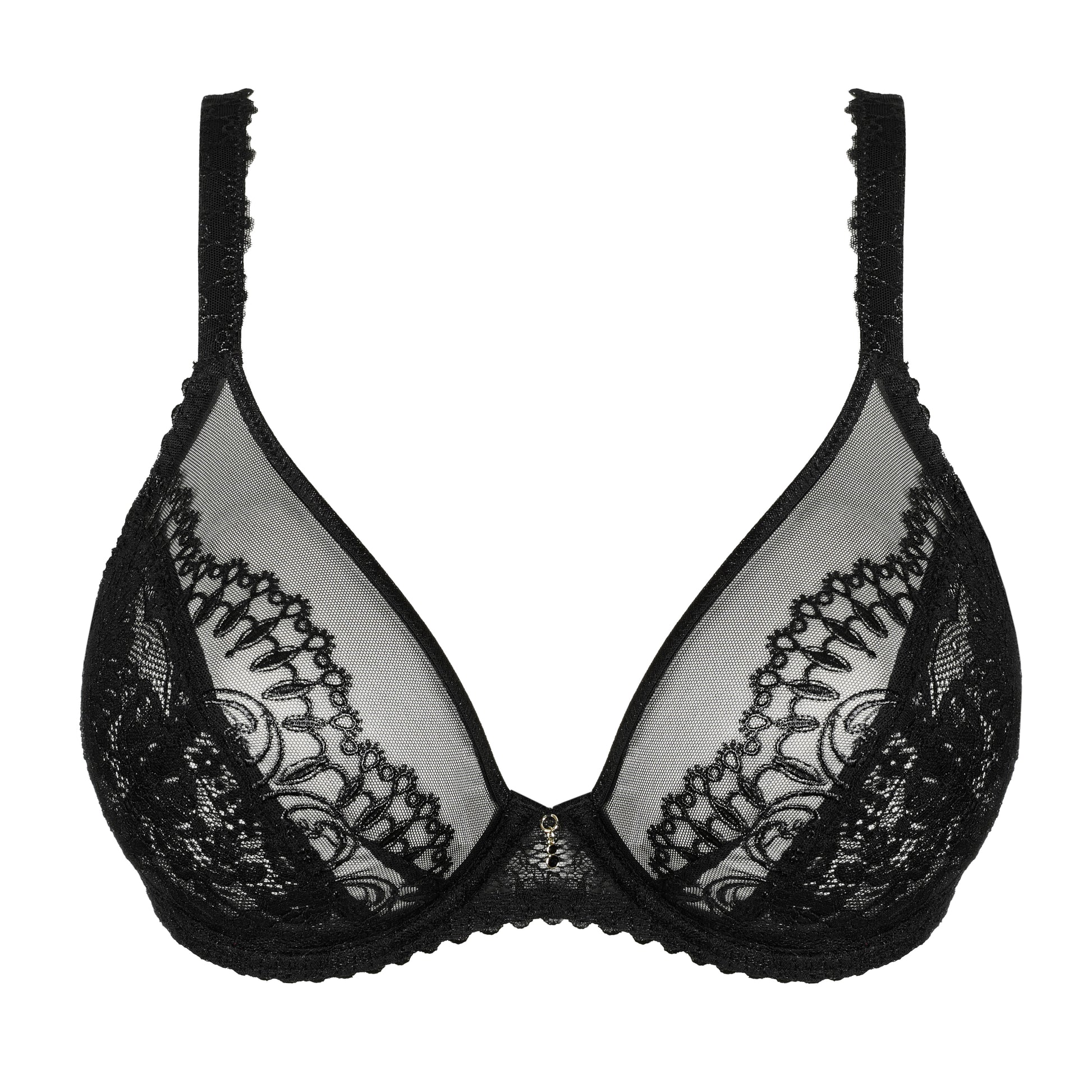 Primadonna Shimla plunge bh zwart