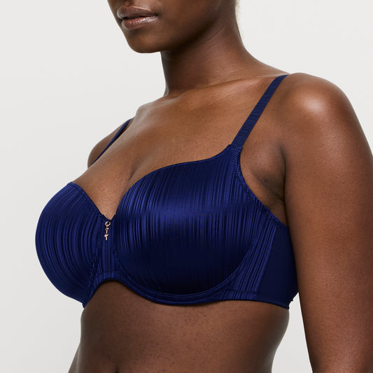 Primadonna Twist Knokke voorgevormde bh - hartvorm saffier blauw