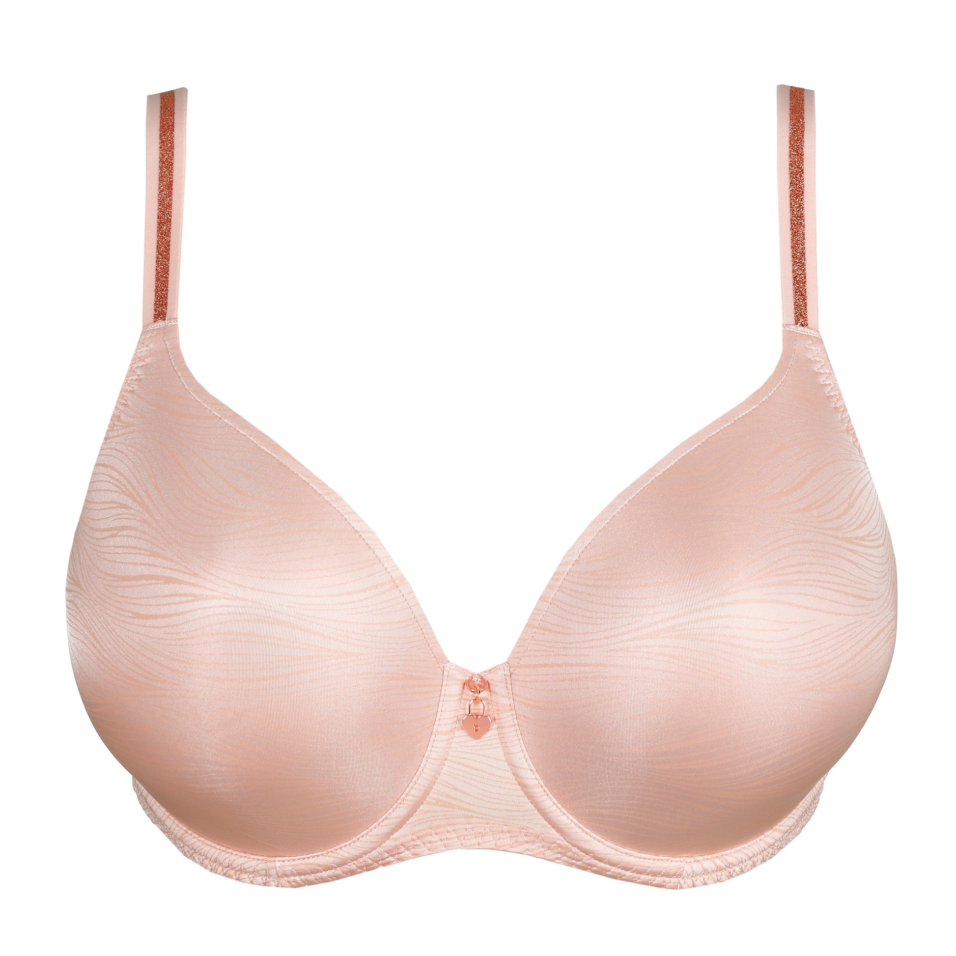 Primadonna Twist Briana voorgevormde bh - hartvorm pearly pink