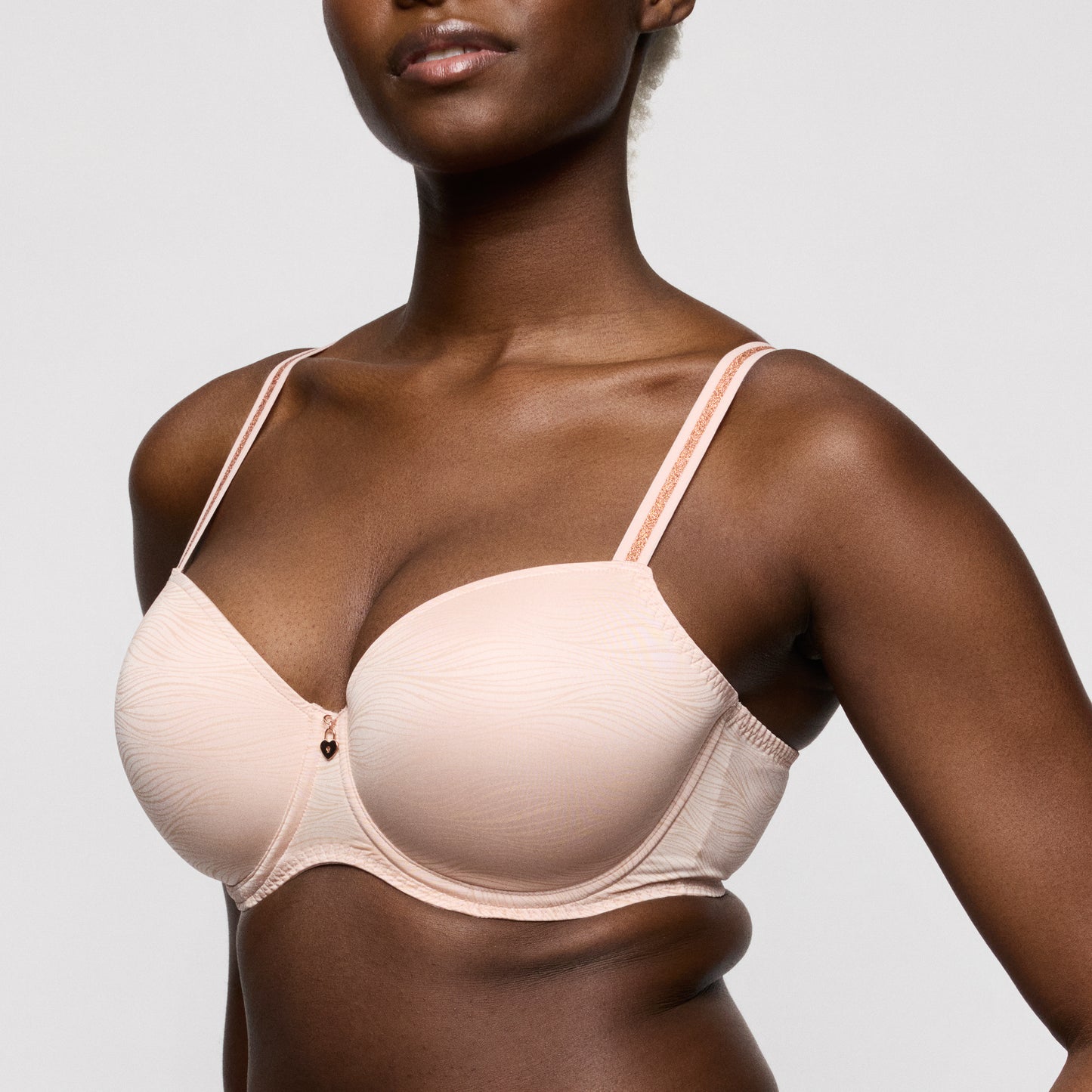 Primadonna Twist Briana voorgevormde balconette bh pearly pink