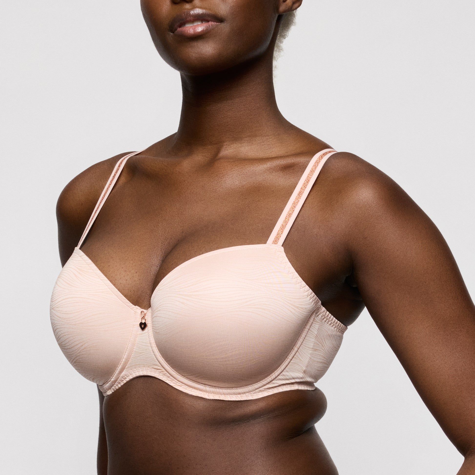 Primadonna Twist Briana voorgevormde balconette bh pearly pink