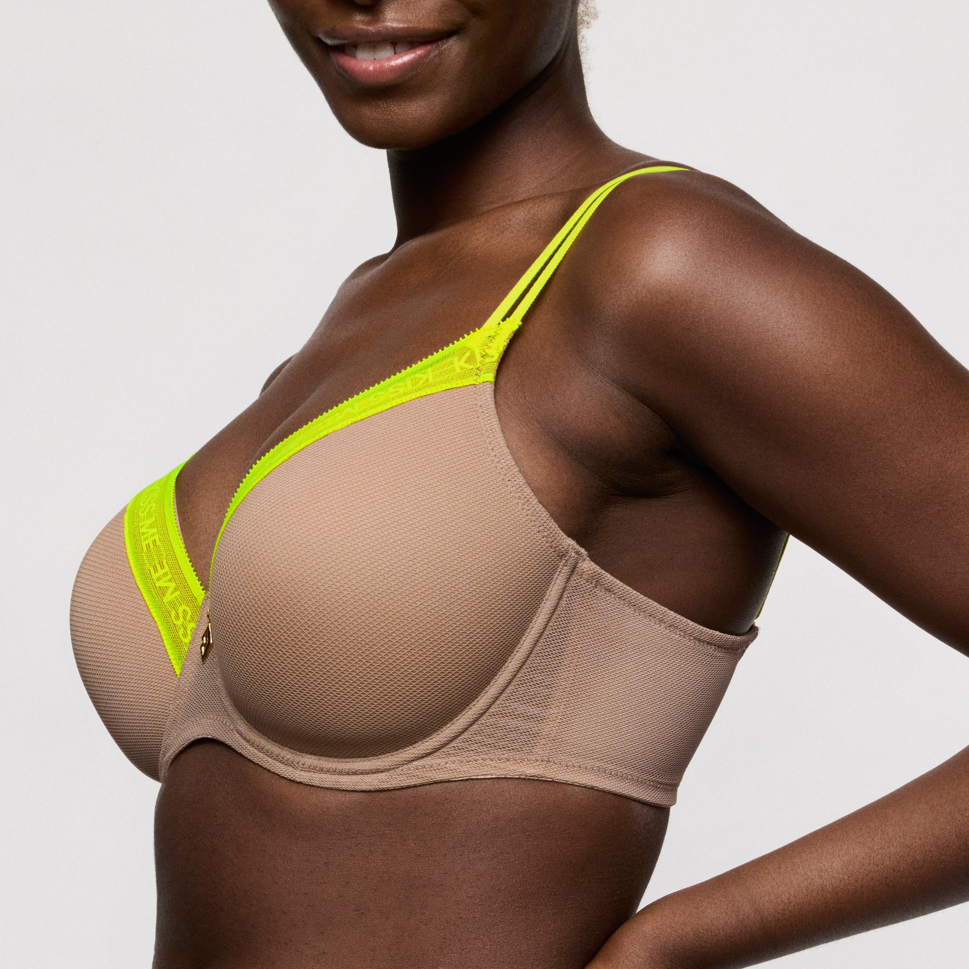 Primadonna Twist Cools voorgevormde bh - hartvorm ginger