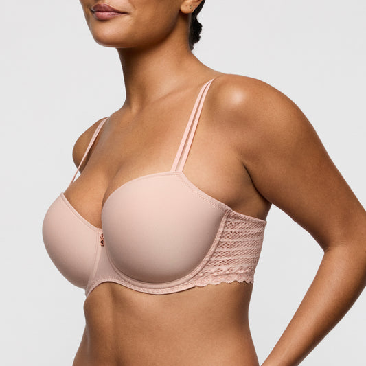 Primadonna Twist Twist side voorgevormde balconette bh Powder Rose