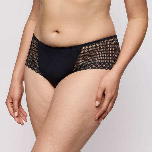 Primadonna Twist Twist side hotpants charbon