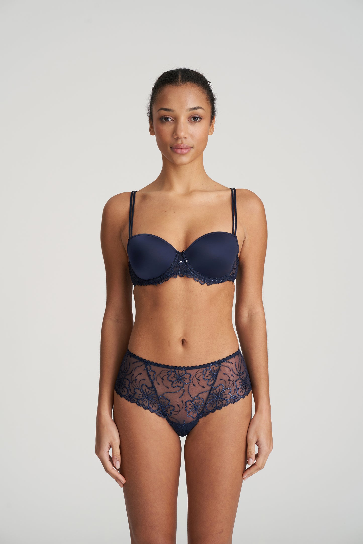 Marie Jo Jane luxe string velvet blue