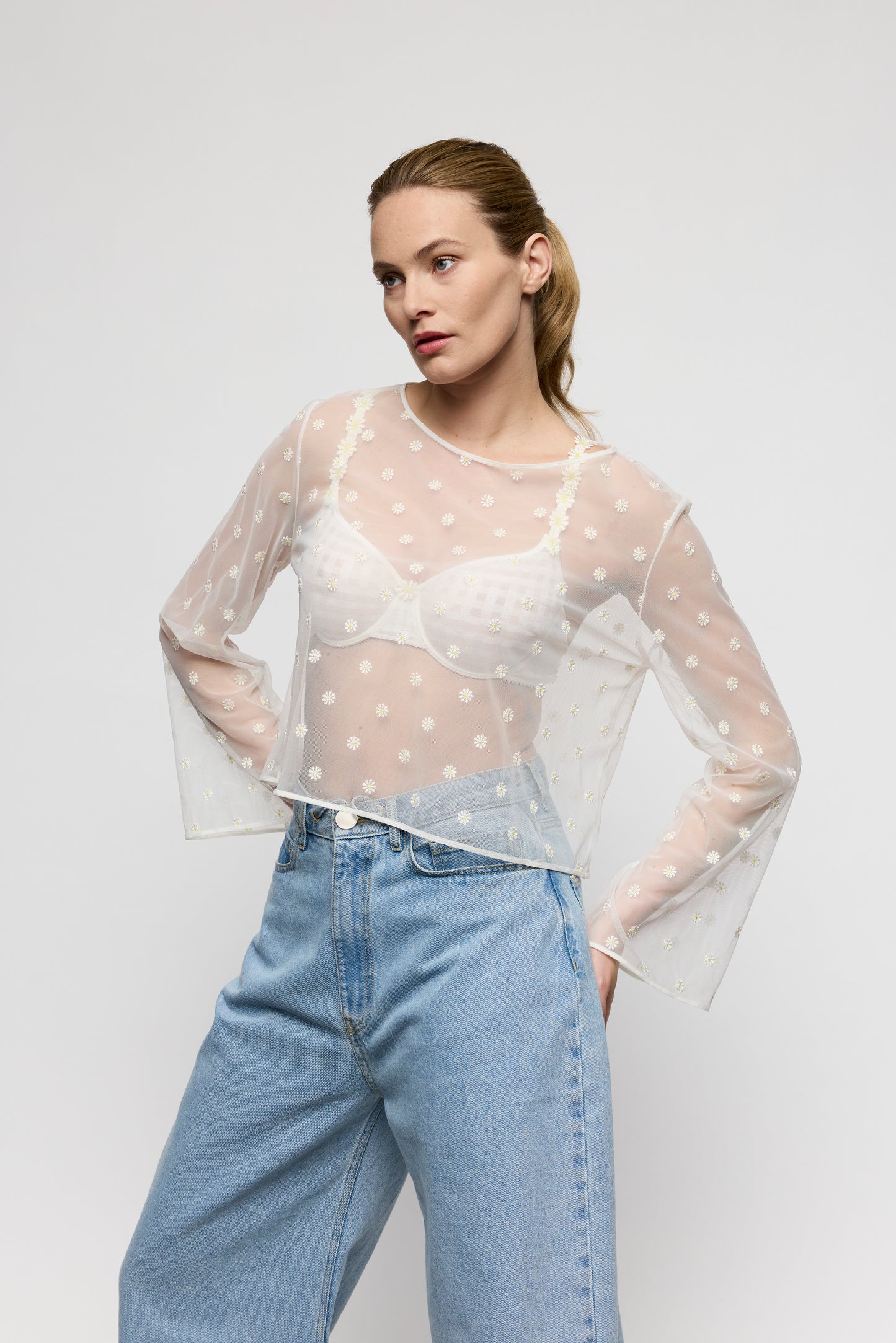 Marie Jo Avero topje zonder cups Ivory Petal