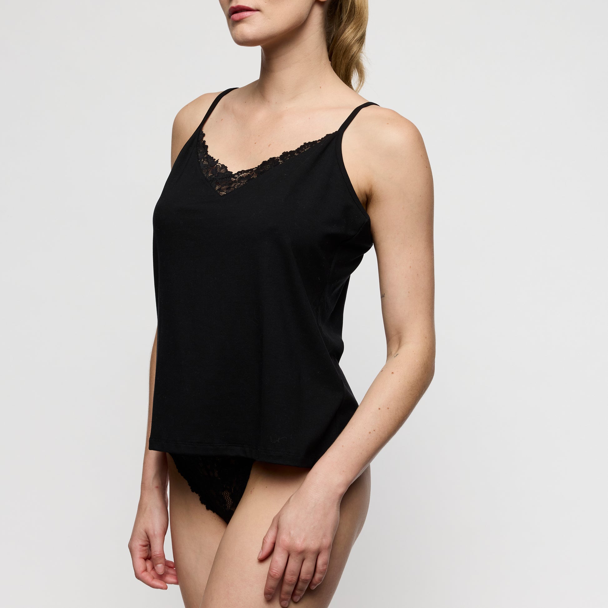 Marie Jo Soft studio topje zonder cups zwart