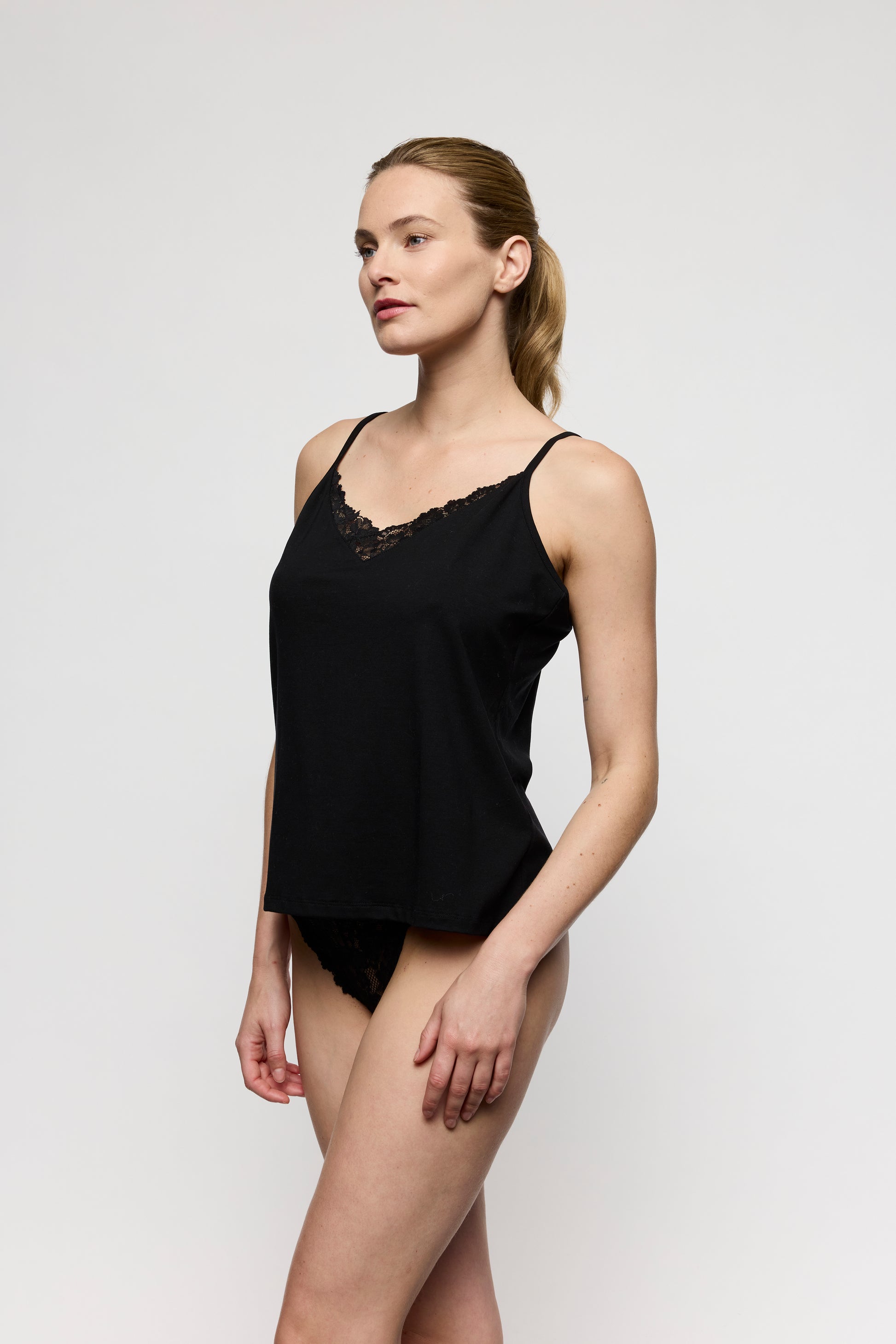 Marie Jo Soft studio topje zonder cups zwart