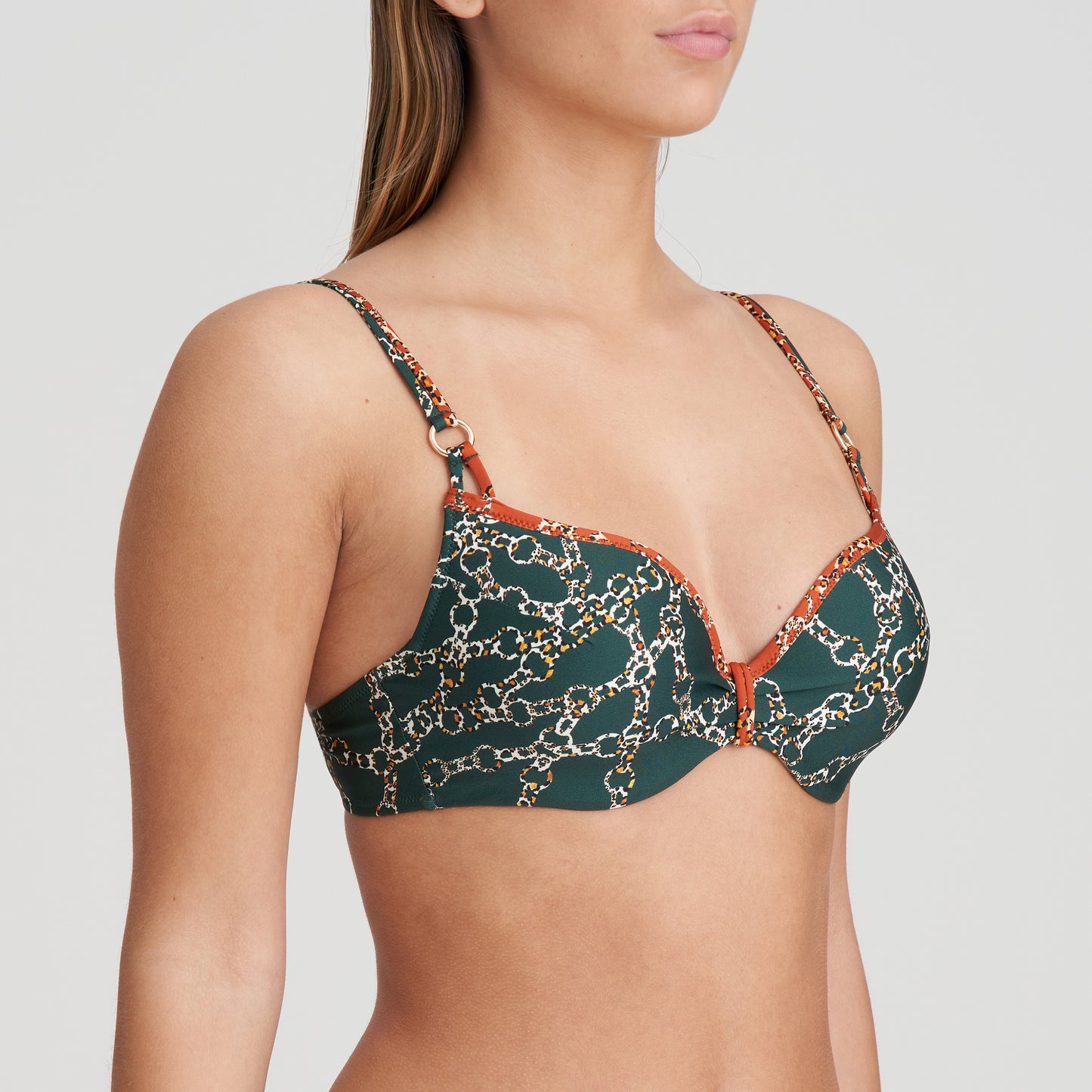 Marie Jo Swim Tazar voorgevormde bikini hartvorm Malachite