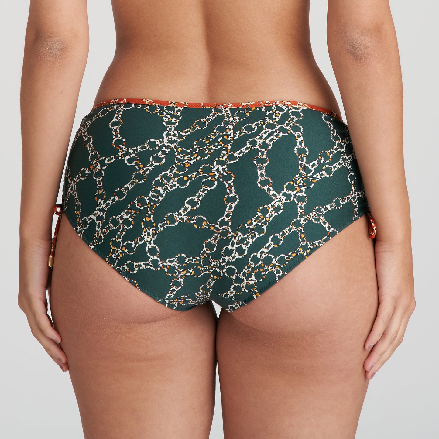 Marie Jo Swim Tazar bikini tailleslip met koordjes Malachite