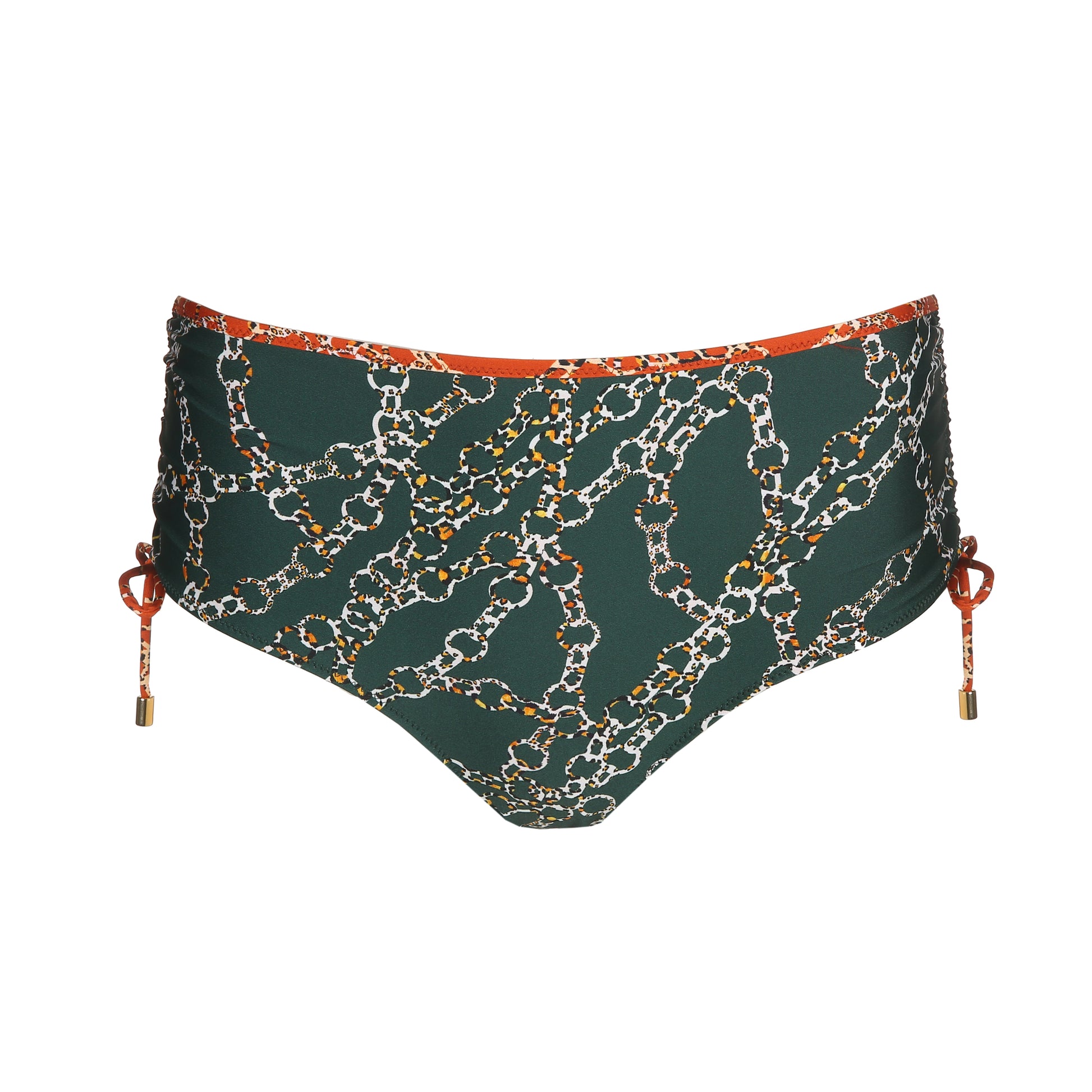 Marie Jo Swim Tazar bikini tailleslip met koordjes Malachite