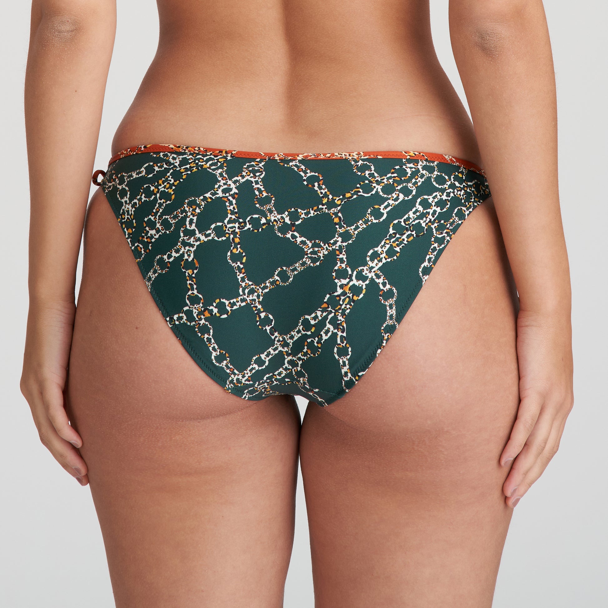 Marie Jo Swim Tazar bikini heupslip met koordjes Malachite