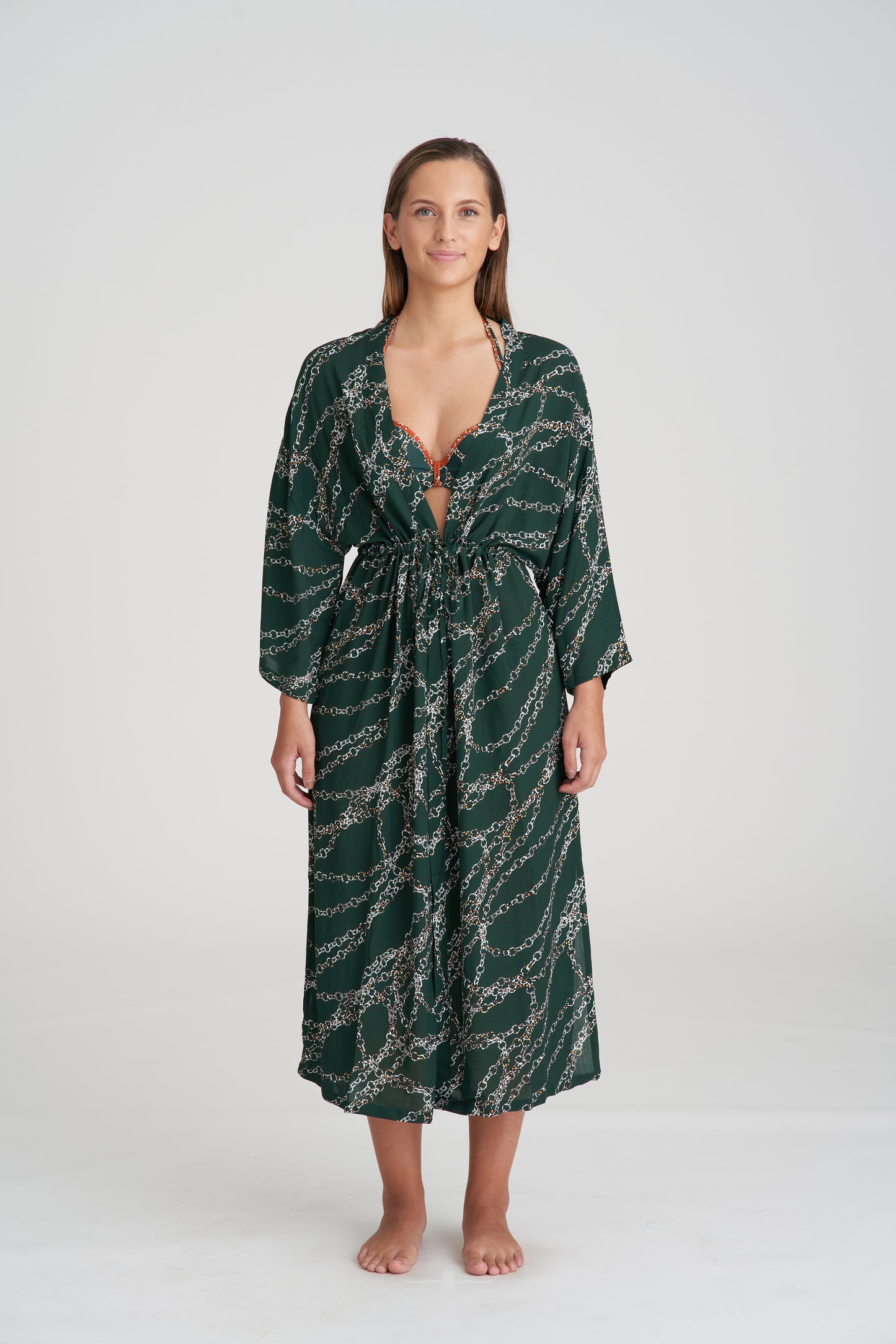 Marie Jo Swim Tazar badmode kimono Malachite